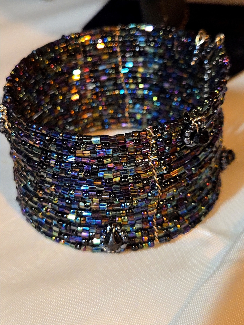 Multi-Color Seed Bead Wrap Bracelet - Women Jewelry